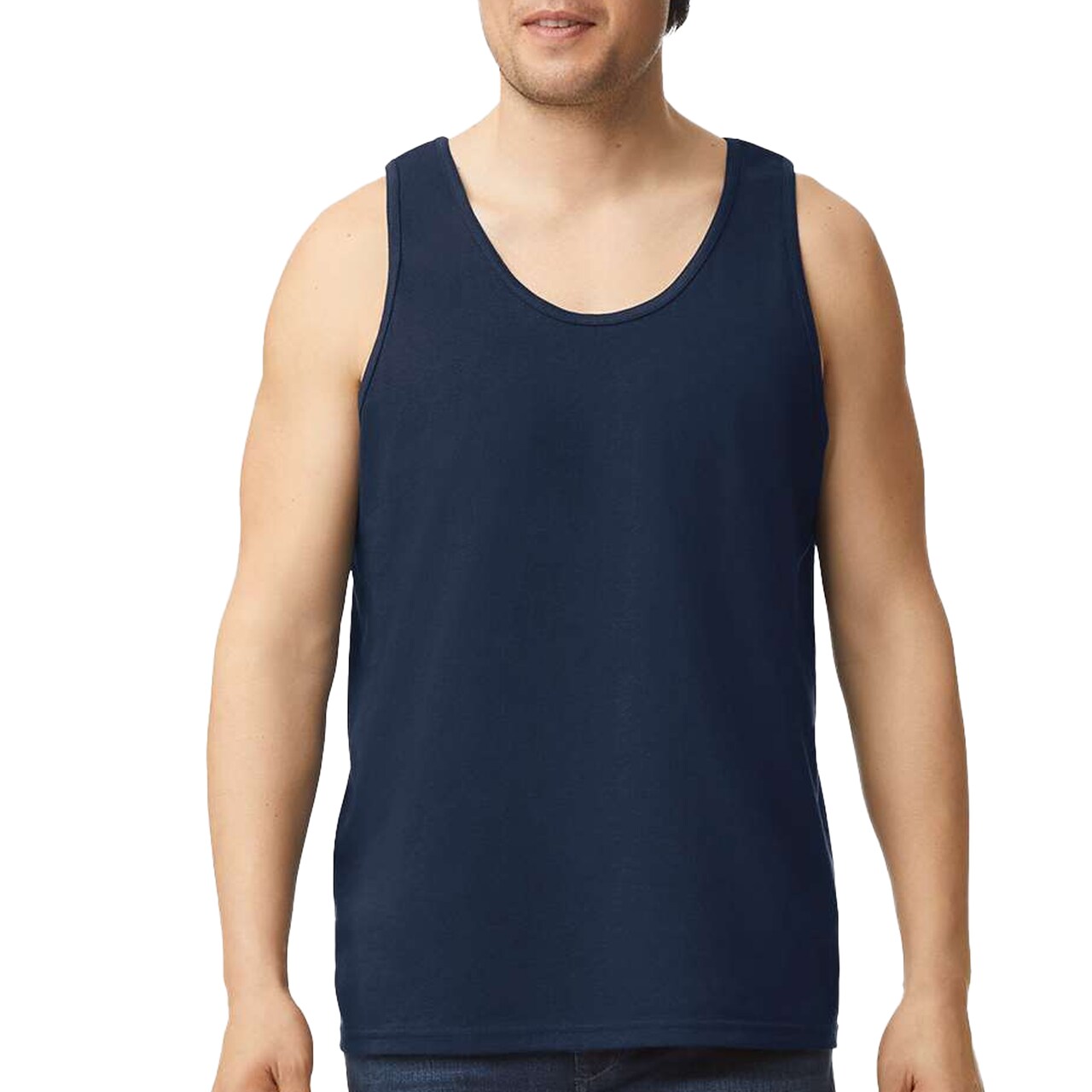 Gildan Ultra Cotton Tank Top, Workout Sleeveless Muscle Shirts